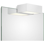 DECOR WALTHER Лампа над огледалото Box Clip On LED 15 см бяло-матова (0419750)