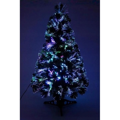 HOME KIX80LED LED-kový umelý vianočný stromček, 80 cm, optické vlákno, plynulá zmena farieb