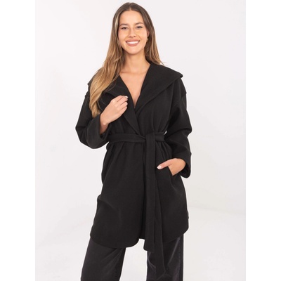 Rue Paris Coat IT-EN-A9587.00-black čierna