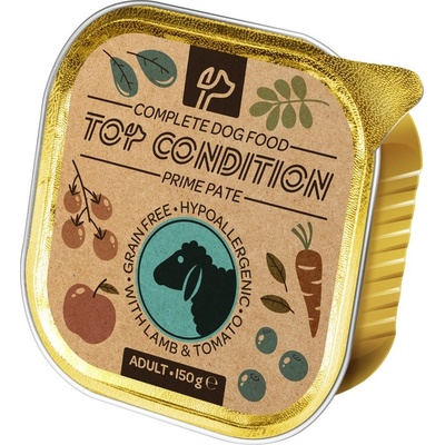 Top Condition Adult Dog Lamb a Tomato paté 150 g