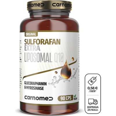 Carnomed Sulforafan EXTRA Liposomal Q10 90 kapsúl