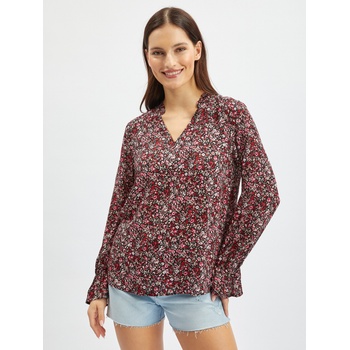 orsay Винена дамска блуза на цветя ORSAY Orsay | Cherven | ЖЕНИ | XS
