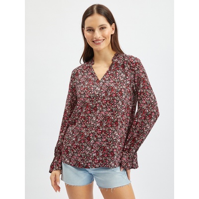 orsay Винена дамска блуза на цветя ORSAY Orsay | Cherven | ЖЕНИ | XS