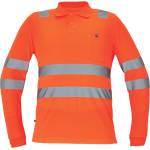 ČERVA EXPORT IMPORT a. s Поло тениска с дълъг ръкав cerva ciudades lugo / hi-vis - hv оранжево m (0322000490002)