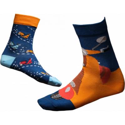 VESPA FABIONI Scooter Socken barevné ponožky