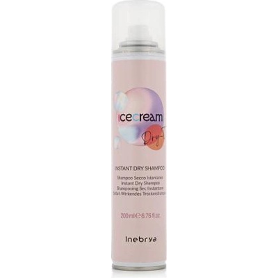 Inebrya Ice Cream Dry-T Instant Dry Shampoo сух шампоан всички типове коси мазна коса 200 ml унисекс