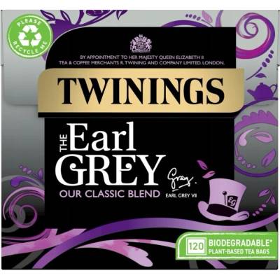 Twinings Čaj čierny Earl Grey Expresná 300 g 120 vrecúšok