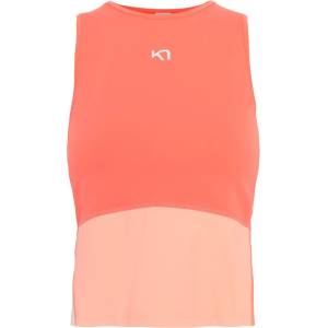 Kari Traa Дамски спортен сутиен Kari Traa Women's Linnea Top - Peach Bloom (916-4117-0514)