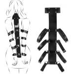 SuperLove Behind-Back Adjustable Harness Black
