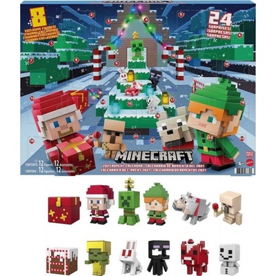 MATTEL Minecraft Adventný kalendár