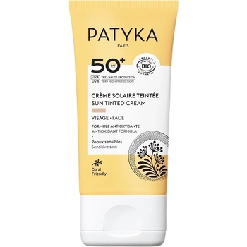 Patyka Suncare Тониран слънцезащитен крем за лице, SPF50, 40 ml