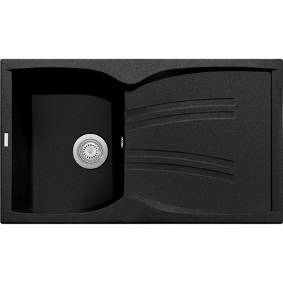 Plados Plados КУХНЕНСКА МИВКА naiky 86-10 860x500 ЧЕРНА (nk08610/44)