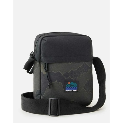 RIP CURL taška No Idea Pouch Search Camo Black/Olive 6696