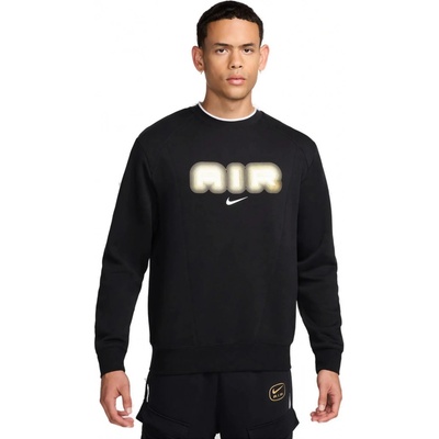 Nike-M NSW SW AIR CREW FLC BB-010 BLACK/METALLIC GOLD – Zboží Dáma