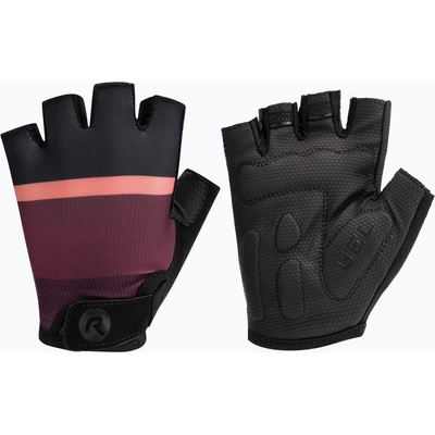 Rogelli Дамски ръкавици за колоездене Rogelli Impress II burgundy/coral/black
