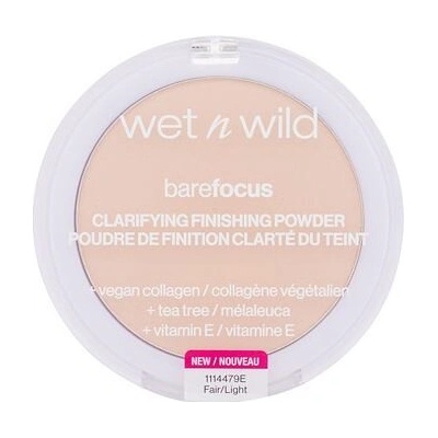 Wet n Wild Bare Focus Clarifying Finishing Powder zmatňující pudr Fair-Light 6 g