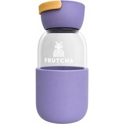Frutcha lahvička skleněná - fialová 350ml