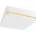 LAMKUR Плафон SIRJA SQUARE 4xE27/60W/230V 45x45 см бял (LA48734)