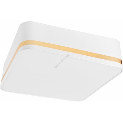 LAMKUR Плафон SIRJA SQUARE 4xE27/60W/230V 45x45 см бял (LA48734)