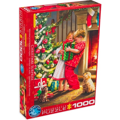 EUROGRAPHICS Пъзел Eurographics от 1000 части - Коледна изненада (60005640)