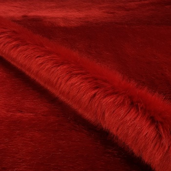 Umelá kožušina 0144 červená, š.140
