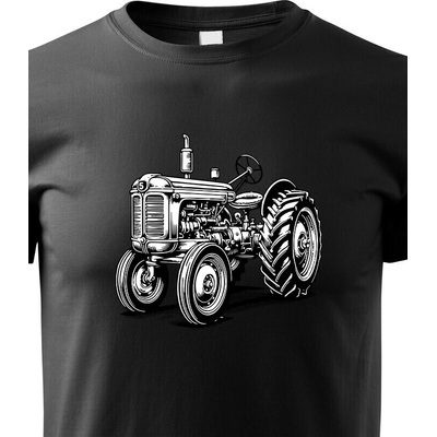 Dětské tričko Traktor Černá Canvas Dětské tričko Bezvatriko.cz 2713