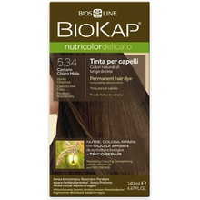 Biokap NutriColor Delicato barva na vlasy 5.34 medová kaštanová 140 ml