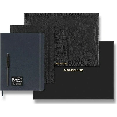Moleskine Sada Precious & Ethical Vegea zápisník, plnicí pero B5 dárková sada 1331/1729001