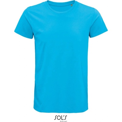 SOL's Collection Tričko Crusader Men z bio bavlny krátký rukáv pánské Aqua