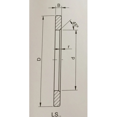 Axiálný krúžok LS 4060