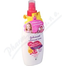 JOHNSON`S Baby Bezoplachový kondicionér v spreji Baby Shiny Drops 200 ml