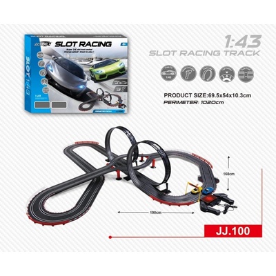 Mamido Velká elektrická autodráha se 2 autíčky