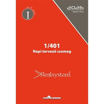 REALSYSTEM 1/401 годишен дневен график пръстен календар аксесоар 1401-00 (1401-00)