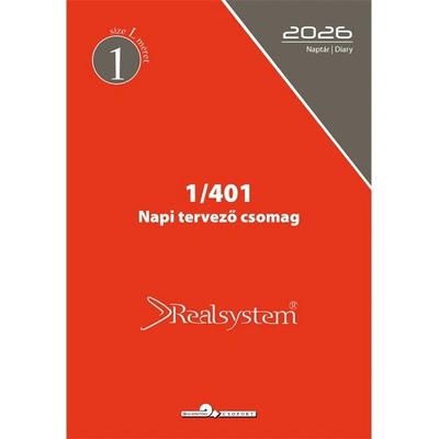 REALSYSTEM 1/401 годишен дневен график пръстен календар аксесоар 1401-00 (1401-00)
