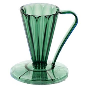 Cafec Flower Dripper Deep 27 - Тъмнозелено (FDD-27CDG)