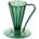 CAFEC Flower Dripper Deep 27 - Тъмнозелено (FDD-27CDG)