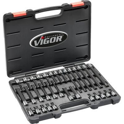 Vigor Sada nástrčných hlavíc TORX VIGOR V6017