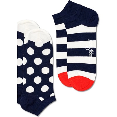 Happy Socks - Чорапи Big Dot Stripe (2 чифта) (BDS02.6500.M)