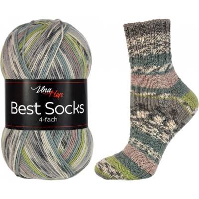 Best Socks - Vlna Hep - Ponožková příze 4 nitka Barva: 7305