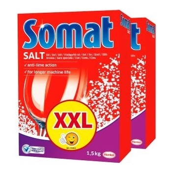 Somat soľ do umývačky riadu 2 x 1,5 kg