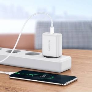 Ugreen US264 60519 USB-C / USB-C PD QC AFC Kabel 1, 5 m - weiß
