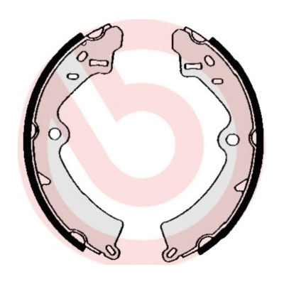 Sada brzdových čeľustí BREMBO S 79 508