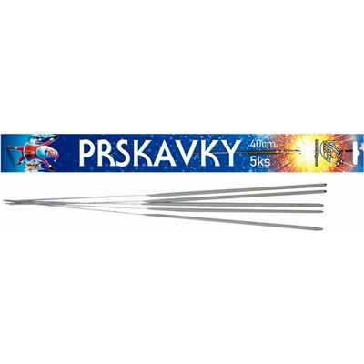 Prskavky Vánoční 5ks 40cm