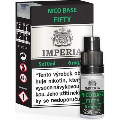 IMPERIA - 5x10ml - Nico Base (50VG/50PG) 6mg