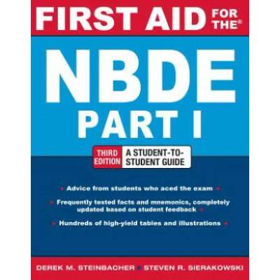 First Aid for the NBDE Part 1, Third Edition | Derek Steinbacher