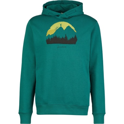 GreenBomb Мъжки суичър Greenbomb Nature Forest Happy Star Hooded Sweater Hoodie - Jungle Green - размер XL (017-4308-0115)