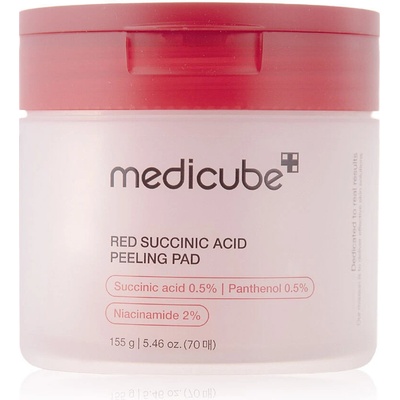 Medicube Red Succinic Acid peeling Pad 70pcs/155g – Zboží Dáma
