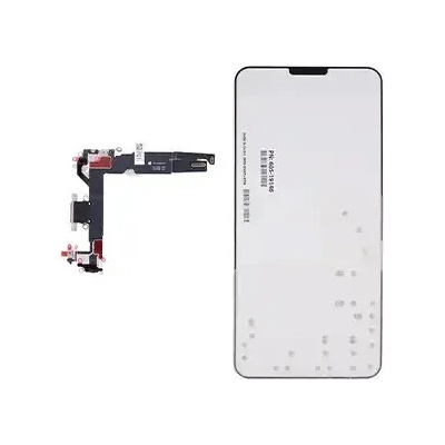 Nabíjecí obvod + Flex kabel iPhone 17 – bílý – Genuine OEM IPH2204