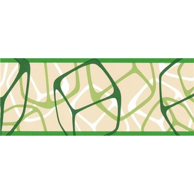 IMPOL TRADE 69049 Samolepiaca bordúra kocky, rozmer 5 m x 6,9 cm