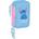 SAFTA Несесер с три ципа safta stitch bright, 37 части